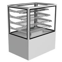Commercial Vitrine Chauffée Tarte Chaude Chaude Alimentaire Vitrine Frit Poulet Alimentaire Affichage Chaud