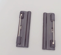 Épingles de sécurité autocollantes noires de 40 mm, 50 pièces, pour étiquettes nominatives, vêtements et loisirs créatifs – Vente chaude