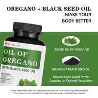 Tonique à l'huile d'origan en marque blanche OEM, Carvacrol avec Nigella Sativa, Soutien quotidien au bien-être