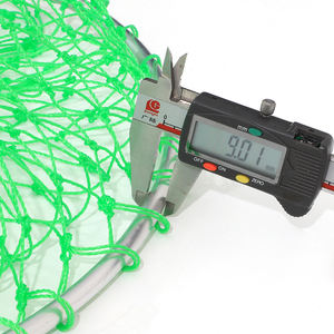 Filet de pêche en nylon, matériel de haute qualité avec poignée en aluminium, haute résistance, <span class=keywords><strong>carpe</strong></span>, en eau salée, 120x89cm/35 pouces - Product Image 5