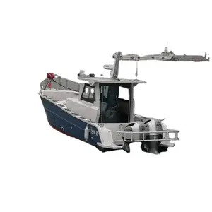 Barco de alta velocidad ecológico fabricado en China aleación de aluminio 5083 pesca/Barco de trabajo/barco/yate con certificado CE BV ABS