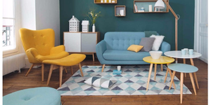 Muebles de hogar para sala de estar, sillón reclinable moderno de una sola pieza, sillas reclinables con otomana - Product Image 4