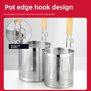 Colador Antideslizante y Resistente al Calor Fang Liren FL-1, Cuchara para Remover Fideos, Tamiz de Acero Inoxidable para Harina - Product Image 3