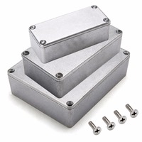 Boîtier de commande de pédale d'effet de guitare en alliage d'aluminium moulé sous pression 1590B pour l'électronique et les instruments