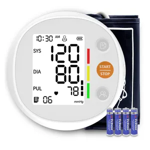 AOJMEDICAL nuovo Design portatile BP macchina braccio superiore Tensiometro digitale Tensiometro elettronico automatico monitor della pressione sanguigna