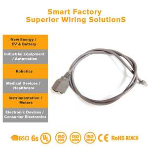 Conectores de Terminais Selados para Chicotes Elétricos Personalizados e Confiáveis para Sistemas de Energia Industrial, de Computadores e Motocicletas com Isolamento de Nylon - Product Image 3