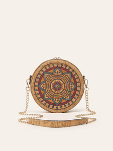 WS193 2026 Nuevo Bolso <span class=keywords><strong>Bandolera</strong></span> de Mujer de Alta Calidad, Estilo Retro, Diseño con Elementos Naturales - Product Image 5