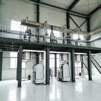 Ligne de production de pesticides entièrement automatique, équipement de formulation SC EC SL avec disperser, moulin à sable et réservoir de mélange
