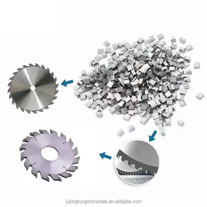 Penjualan langsung dari pabrik ujung gergaji karbida Tungsten disemen ujung gergaji potong karbida Tungsten