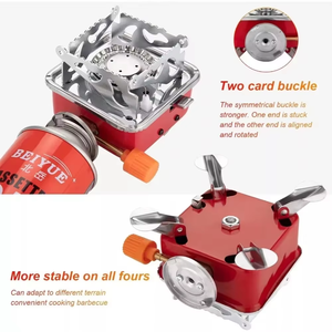 Outdoor Butaankachel Picknick Koken Ultralichte Opvouwbare Gasfornuis Brander <span class=keywords><strong>Mini</strong></span> Draagbare Brander Outdoor <span class=keywords><strong>Camping</strong></span> Gasfornuis - Product Image 5