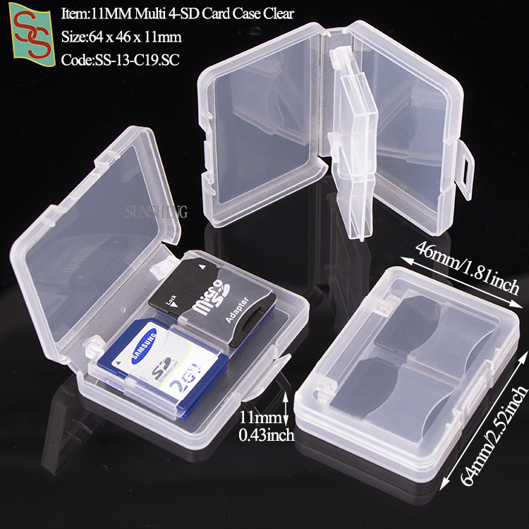 C19 4-SD Card Case