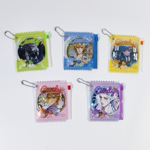 Bolsa de PVC Transparente Personalizada con Cierre, para Tarjetas de Fotos de Ídolos, con Diseño de Dibujos Animados - Product Image 3