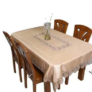 Jacquard 100 Polyester table cover Love Pantone Plain Gift Business Custom Party Floral Wedding Technics Style Table Cloth