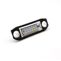 Éclairage de plaque d'immatriculation LED sans erreur 31253006 30753839 pour Volvo S40 S60 S80 XC60 XC70 – Remplacement de la lampe de plaque arrière de voiture