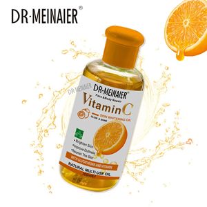 Commercio estero 100ml VC olio essenziale per la cura dei capelli del corpo del viso vitamina C arricchita olio vegetale dolce schiarente idratante - Product Image 5