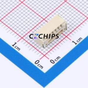 ZX-GH1.25-6PWT Wire-to-Board Pin Header SMD,P=1.25mm,Horizontal Mount Connector 1x6P 1.25mm Horizontal Mount GH - Product Image 2