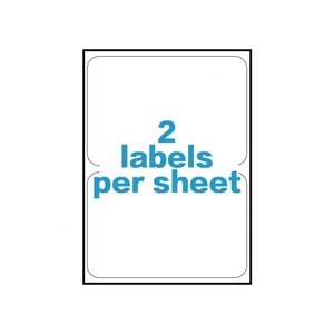 <b>A4</b> PET Inkjet Laser Labels Glossy/white/clear/semi clear Blank Labels Sticker Suitable for Inkjet <b>Printer</b> - Product Image 2