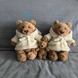 Peluche ours super mignonne et attrayante, jouet pour bébé, robe de chambre transfrontalière Jc Same - Product Image 5