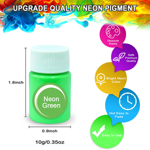 Glow in the Dark Powder, Luminous Pigment for Resin, Paint, Crafts, Long Lasting Fluorescent Phosphorescent Powder for DIY Art - Product Image 3