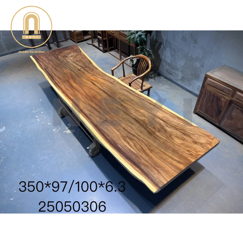 Tablero Mesa Madera Tratada Borde Vivo Marrón 60x40x(2-4) Cm Vidaxl Con