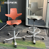 Mobilier de bureau pivotant ergonomique au design moderne, ensemble de chaises insonorisées, chaise de laboratoire pour le sport et le TDAH