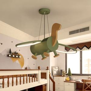 Décor à la maison mignon enfants nuit lampe <span class=keywords><strong>dinosaure</strong></span> lustre plafond suspendu suspension lumière pour enfants maternelle - Product Image 5