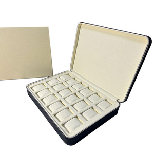 Caja para Relojes Grande con 18 Ranuras, Interior de Terciopelo Suave, Organizador de Relojes con Tapa Transparente para Colección - Product Image 3