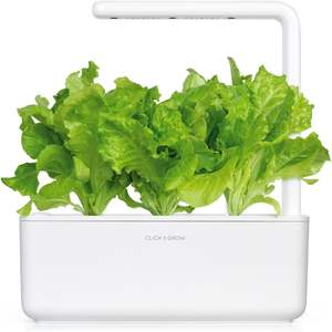 <span class=keywords><strong>Click</strong></span> <span class=keywords><strong>and</strong></span> <span class=keywords><strong>Grow</strong></span> Paquete de 3 vainas de plantas de bambú Smart Garden Fresh Greens Easy Home Grown Lechuga Zero Effort Macetas y jardineras - Product Image 4