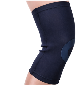 Genouillère de sport personnalisée en nylon respirant et élastique, genouillères de compression en néoprène pour le basketball, soutien sportif - Product Image 1