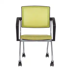 Коричневый и черный набор Wingback бюджетная мебель оптом офисные стулья