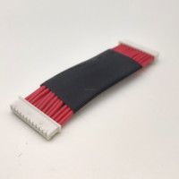 2.0mm 2.54mm Pitch 20PIN 30pin konektor 24AWG kawat Harness untuk Elektronik PCB