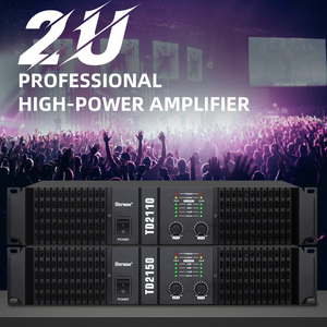 Amply 2U công suất cao 1500W chất lượng cao chuyên nghiệp thời trang mới <span class=keywords><strong>2025</strong></span>, âm thanh tốt nhất, 8ohm, dùng cho hòa nhạc, vỏ kim loại, công suất lớn - Product Image 6