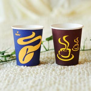 Gobelets en papier jetables personnalisés à bas prix, qualité alimentaire, à paroi simple, 4 oz, 8 oz, 12 oz, pour boissons chaudes, café, thé, avec couvercle - Product Image 2