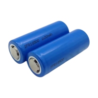 Baterai 3.6v 18650 Isi Ulang Silinder Lithium Ion 18500 1800mAh 2000mAh 3.7v Sel Baterai Li Ion untuk Senter
