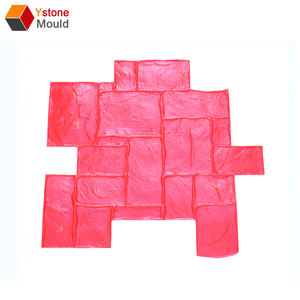 Tapis de tampons de béton flexible en polyuréthane, à motif de pierre, moules de tampons de sol - Product Image 6