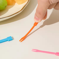 Fourchettes à fruits miniatures créatives en forme de piano, fourchettes colorées pour dessert, décoration mignonne pour la maison, fournitures de fête, outils de cuisine
