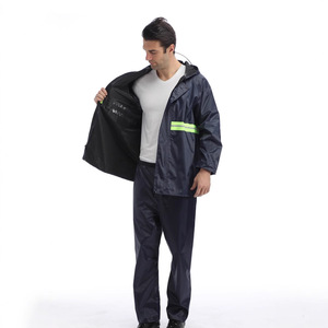 Traje Impermeable de Motociclismo de Alta Calidad, Chaqueta y Pantalón Impermeables Reflectantes <span class=keywords><strong>para</strong></span> Ciclismo y Trabajo - Product Image 3