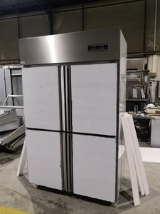 Réfrigérateur de cuisine <span class=keywords><strong>professionnel</strong></span> en acier inoxydable, congélateur vertical à 4 <span class=keywords><strong>portes</strong></span> - Product Image 5