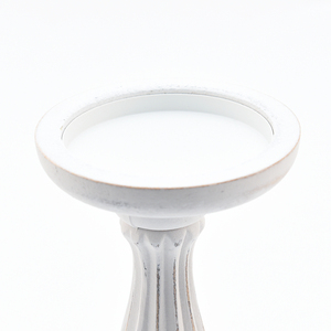 Chandelier <span class=keywords><strong>haut</strong></span> <span class=keywords><strong>en</strong></span> <span class=keywords><strong>bois</strong></span> blanc 2 tailles, 1 pièce, décoration de table quotidienne, mariage, église, Vintage - Product Image 2