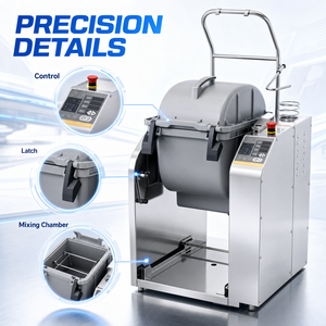 Mélangeur automatique de riz à sushi haute performance avec machine à assaisonner au <span class=keywords><strong>vinaigre</strong></span> pour restaurant de sushi et cuisine centrale 4L/5min 14kg - Product Image 5