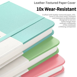 <span class=keywords><strong>Carnet</strong></span> de notes en cuir PU <span class=keywords><strong>Moleskine</strong></span> A5 avec logo <span class=keywords><strong>personnalisé</strong></span>, couverture rigide, pour le bureau, journal, cadeau - Product Image 2