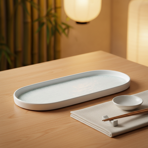 Piatto da Colazione Piatto in Melamina Bianca da 11,3 Pollici a Prezzo Conveniente - Product Image 2