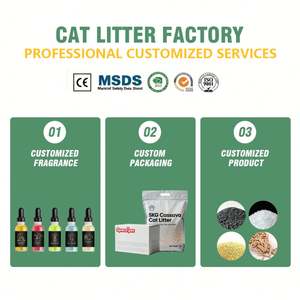 포장 디자인 맞춤 공장 공급 고양이 모래 키티 샌드 OEM ODM 애완동물 벤토나이트 고양이 모래 볼 모양 모래 고양이용 - Product Image 6