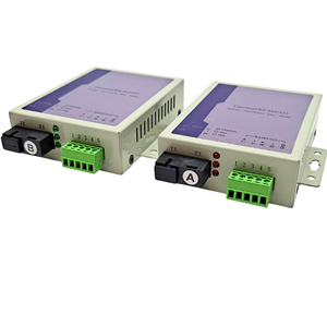 Convertidor de Medios de Fibra RS485, Extensor de 20 km, Transceptor de Fibra Bidireccional RS-458 SM SX/DX - Product Image 1