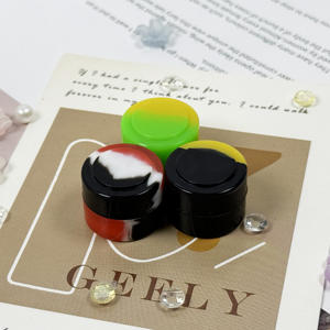 Pequeño 1 Gramo Contenedor de Silicona Plástico Pequeño Alimentos Tarro de Silicona Personalizado 3ml 5ml 7ml 9ml 15ml - Product Image 3