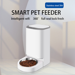 4L Tuya Smart Dog Cat Pet Feeder Otomatis Wifi Kontrol Jarak Jauh Aplikasi Seluler Ramah Lingkungan Mangkuk Bahan Plastik - Product Image 4