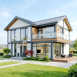 Villa en acier léger résistante aux chocs, structure en acier, nouveau look classique chinois pour la revitalisation rurale, ferme et <span class=keywords><strong>maison</strong></span> familiale - Product Image 6