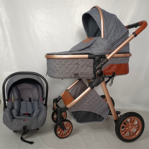 Cochecito de bolsillo plegable con una mano, cochecito para bebé Reborn, fabricado en fábrica original, con tela de lino 300D - Product Image 5