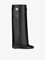 Bottes d'Hiver pour Femme Nouveautés, Bottes de Combat Montantes en Cuir Véritable Sur Mesure, Bottes de Designer Suka à Talon Compensé, Vente Chaude