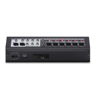 Console de mixage DJ professionnelle RX8 à 8 canaux avec effets de réverbération numériques DSP intégrés 256 bits